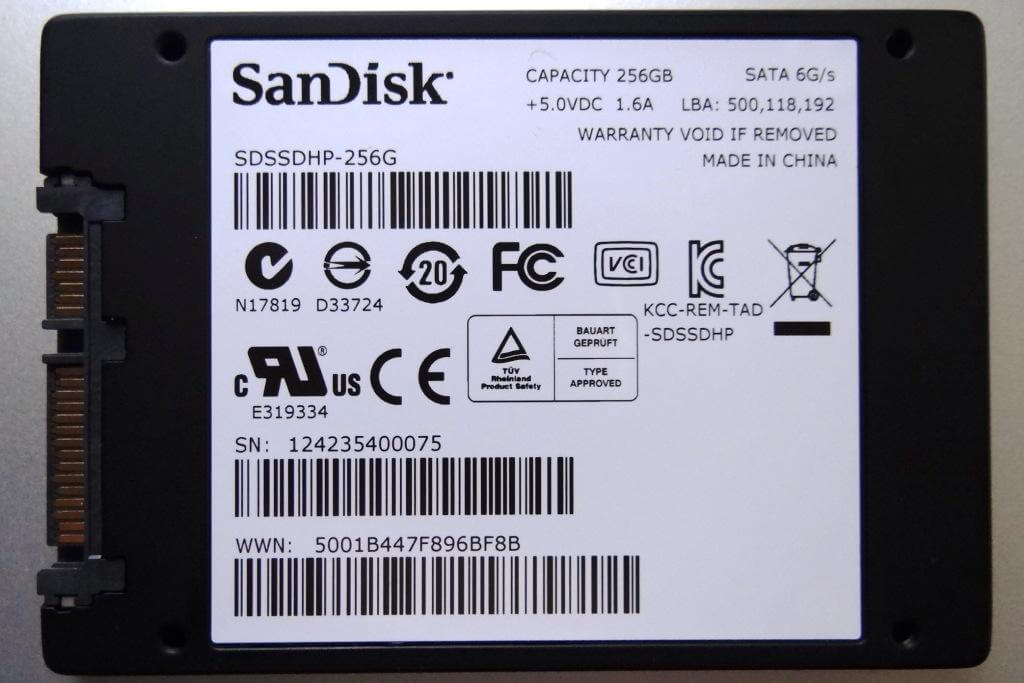 Ổ cứng SSD Sandisk Ultra Plus 256GB